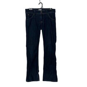 Hudson Jeans Dark Wash Boot Cut Style WM170DHA Color Bro Size 28